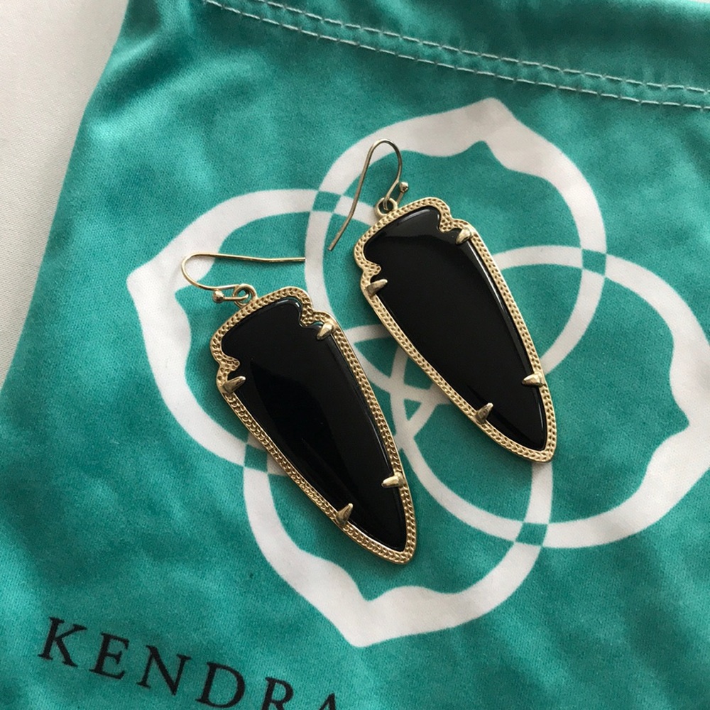 Kendra Scott Black Earrings